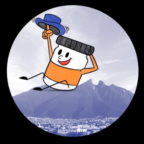 Ilustración de Pintura Politec L-300 en el Cerro de la Silla